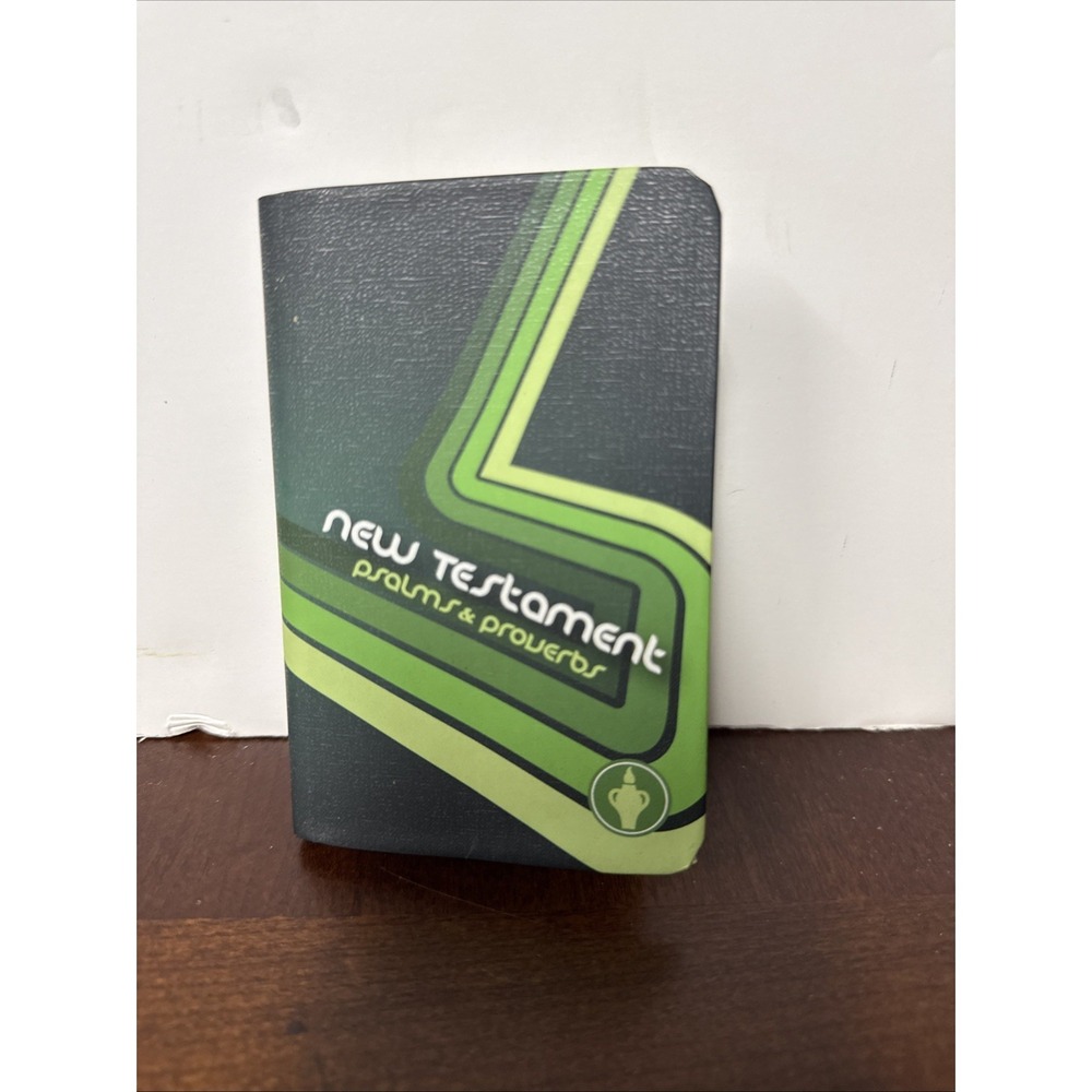 New Testament Psalms & Proverbs Gideons International Pocket Bible Green...